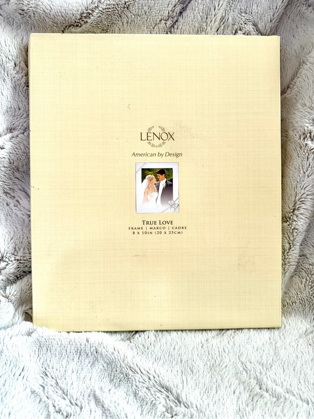 Lenox Silver Wedding Heart Accent Picture Frame